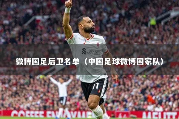 微博国足后卫名单（中国足球微博国家队）